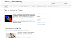 Desktop Screenshot of beauty-beratung.com